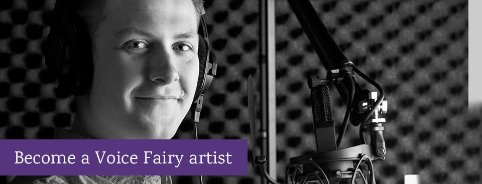 becoming a voice fairy artist banner